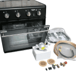 Triplex Oven, Grill & 3 Burner Hob with Installation Kit