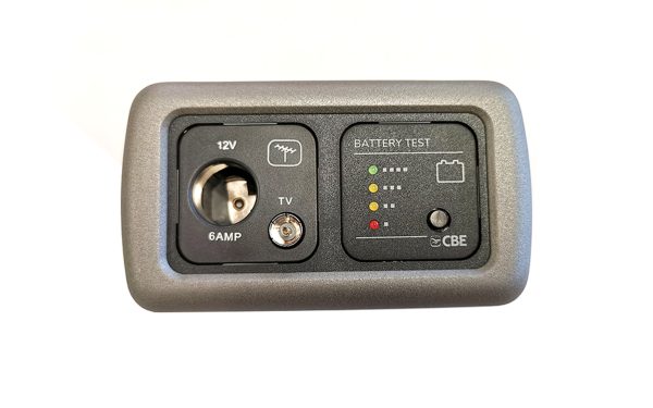 CBE Battery Tester & 12v/TV Aerial Socket