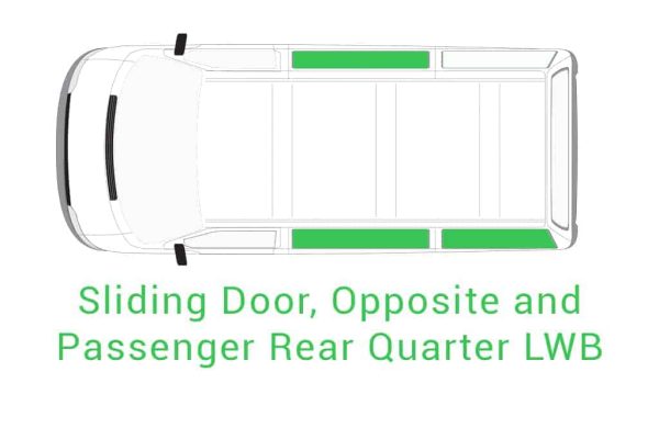 Sliding Door Opposite Passenger Rear Quarter LWB