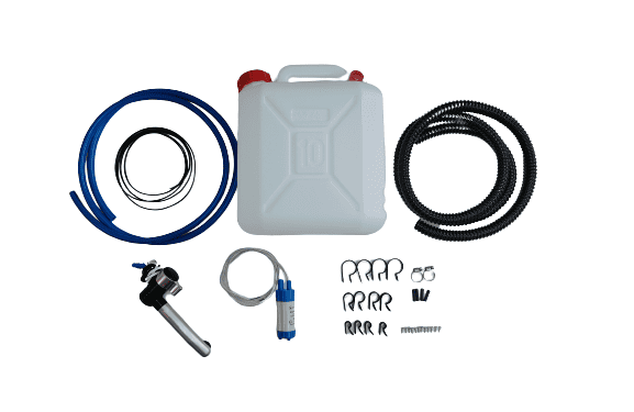 Water Installation Kit, Comet London Tap and 10L Water Container