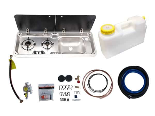 LD851 Double Hob & Sink - with Truma Installation Kit & Water Container