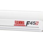 Fiamma F45 Awning 2.6m White Box Grey Wave Awning