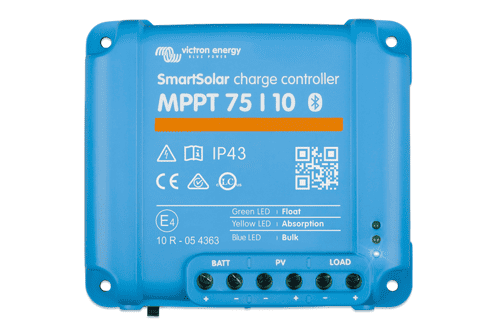Solar Regulator - 10 Amp - Bluetooth MPPT Victron Energy SmartSolar Charge Controller 75/10