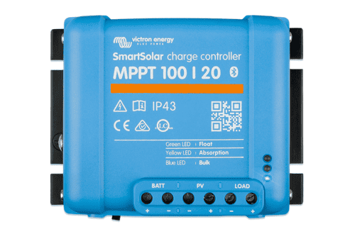 Solar Regulator - 20 Amp - Bluetooth MPPT Victron Energy SmartSolar Charge Controller 100/20