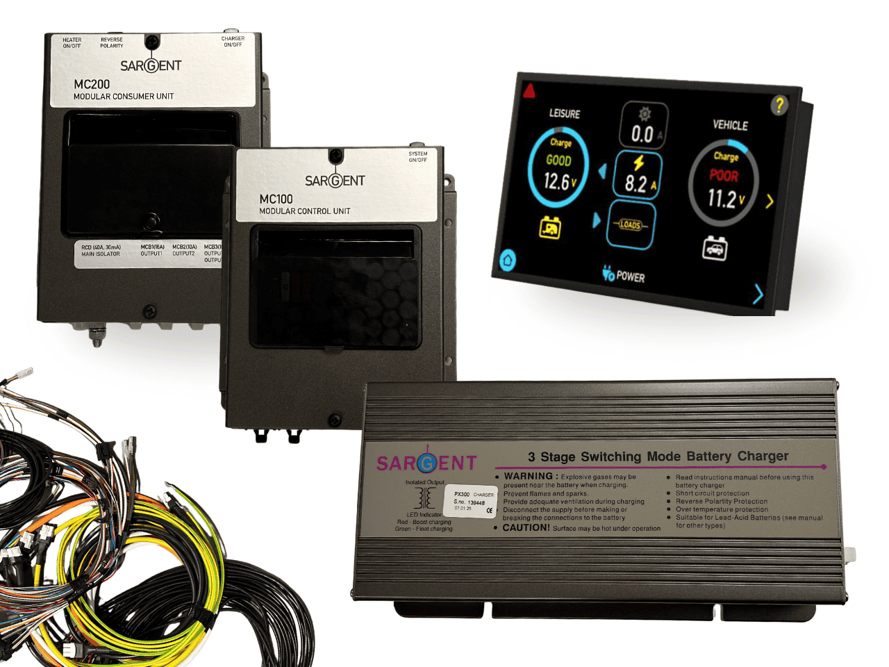 power management kit for campervan motorhome